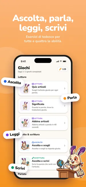 Giochi di lettura, ascolto, parlato e scrittura